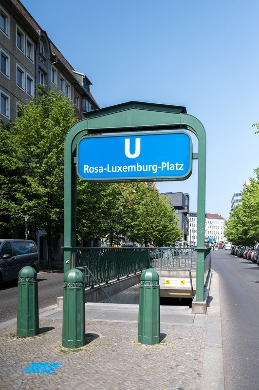 U-Bahn station Rosa-Luxemburg-Platz